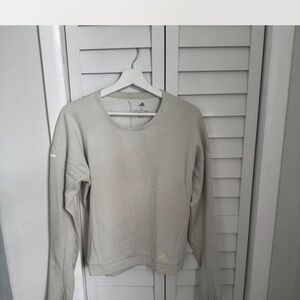 Adidas Light Gray Climalite Running Top